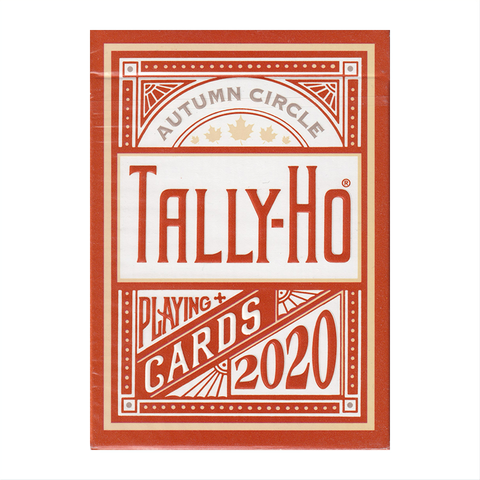 Tally Ho Autumn Circle Playing Cards: Poker, Magic, Cardistry,singapore