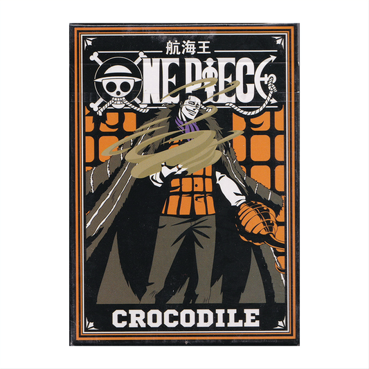 One Piece - Crocodile Playing Cards by Card Mafia: Poker, Magic, Cardistry, singapore