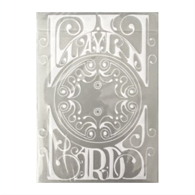 Smoke & Mirrors V8, Silver (Standard) Edition Playing Cards