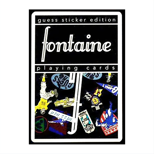 Fontaine x Guess Sticker : Playing Cards, Poker, Magic, Cardistry, Singapore