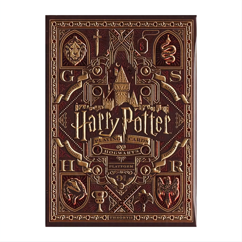 Harry Potter (Red Gryffindor) by theory11 : Playing cards, Poker, Magic, Cardistry,singapore