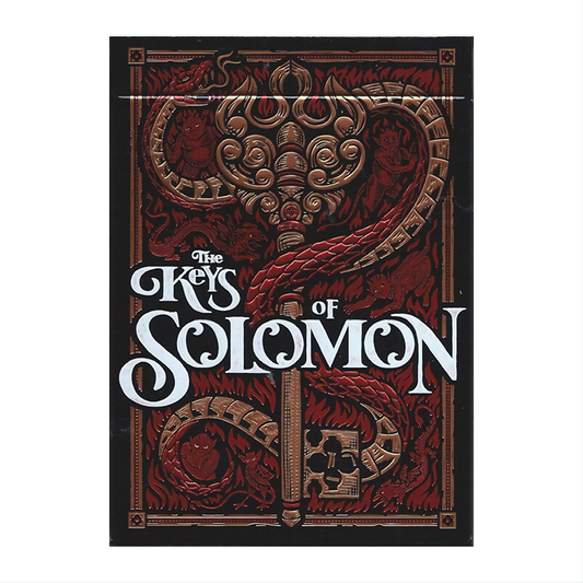 The Keys of Solomon (Blood Pact) by Riffle Shuffle : Playing Cards, Poker, Magic, Cardistry,singapore