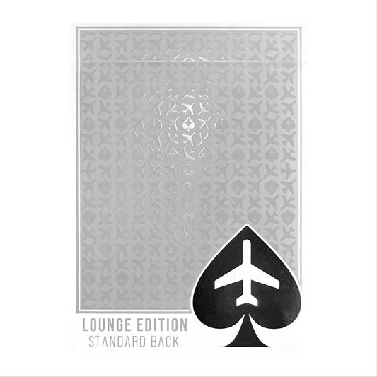 Lounge Edition in Jetway (Silver) by Jetsetter : Playing Cards ,Poker ,Magic ,Cardistry,singapore