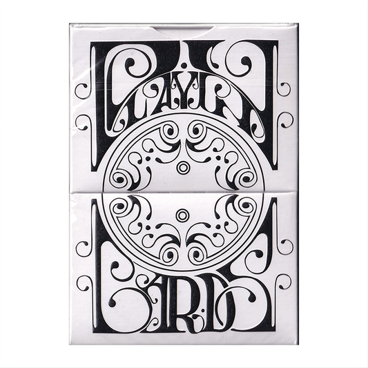 Smoke & Mirror (Smoke-White) Deluxe by Dan & Dave : Playing Cards, Poker, Magic, Cardistry,singapore