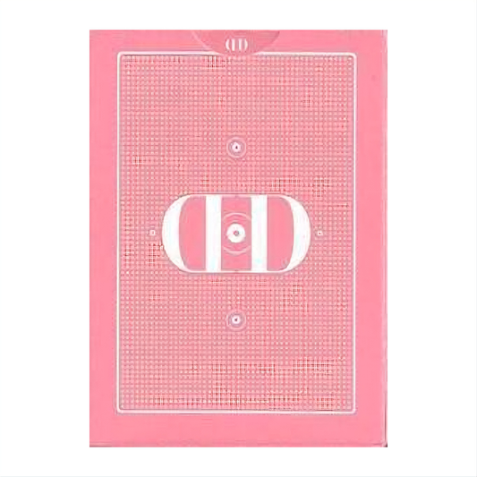 Smoke & Mirror (Pink) Standard by Dan & Dave : Playing Cards, Poker, Magic, Cardistry,singapore