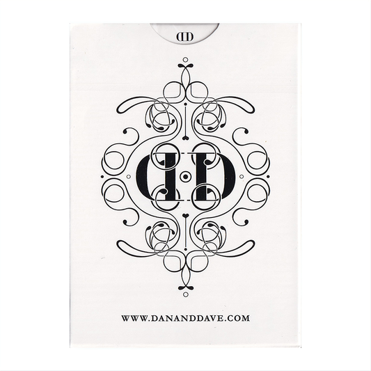 Smoke & Mirror (Smoke-White) Standard by Dan & Dave : Playing Cards, Poker, Magic, Cardistry,singapore