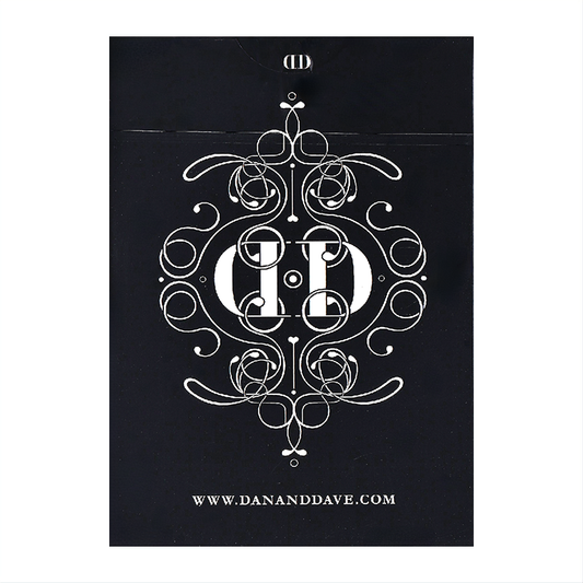 Smoke & Mirror (Mirror- Black) Standard by Dan & Dave : Playing Cards, Poker, Magic, Cardistry,singapore