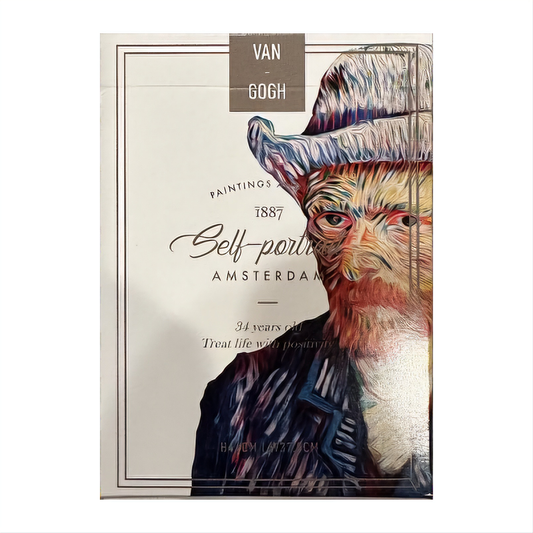 Van Gogh Self-Portrait (Borderless) Playing Cards by Jiken & Jathan: Poker, Magic, Cardistry
,singapore