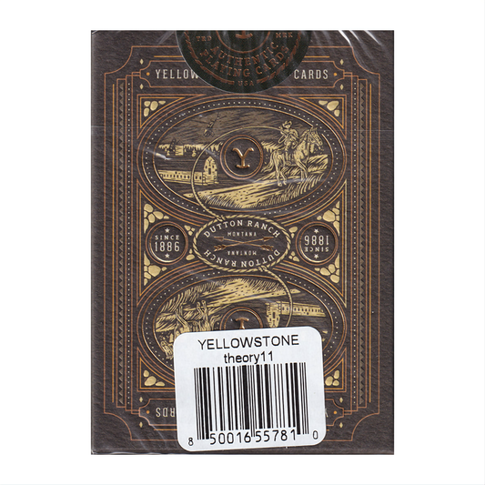 Yellowstone Playing Cards by theory11 : Playing Cards, Poker, Magic, Cardistry,singapore