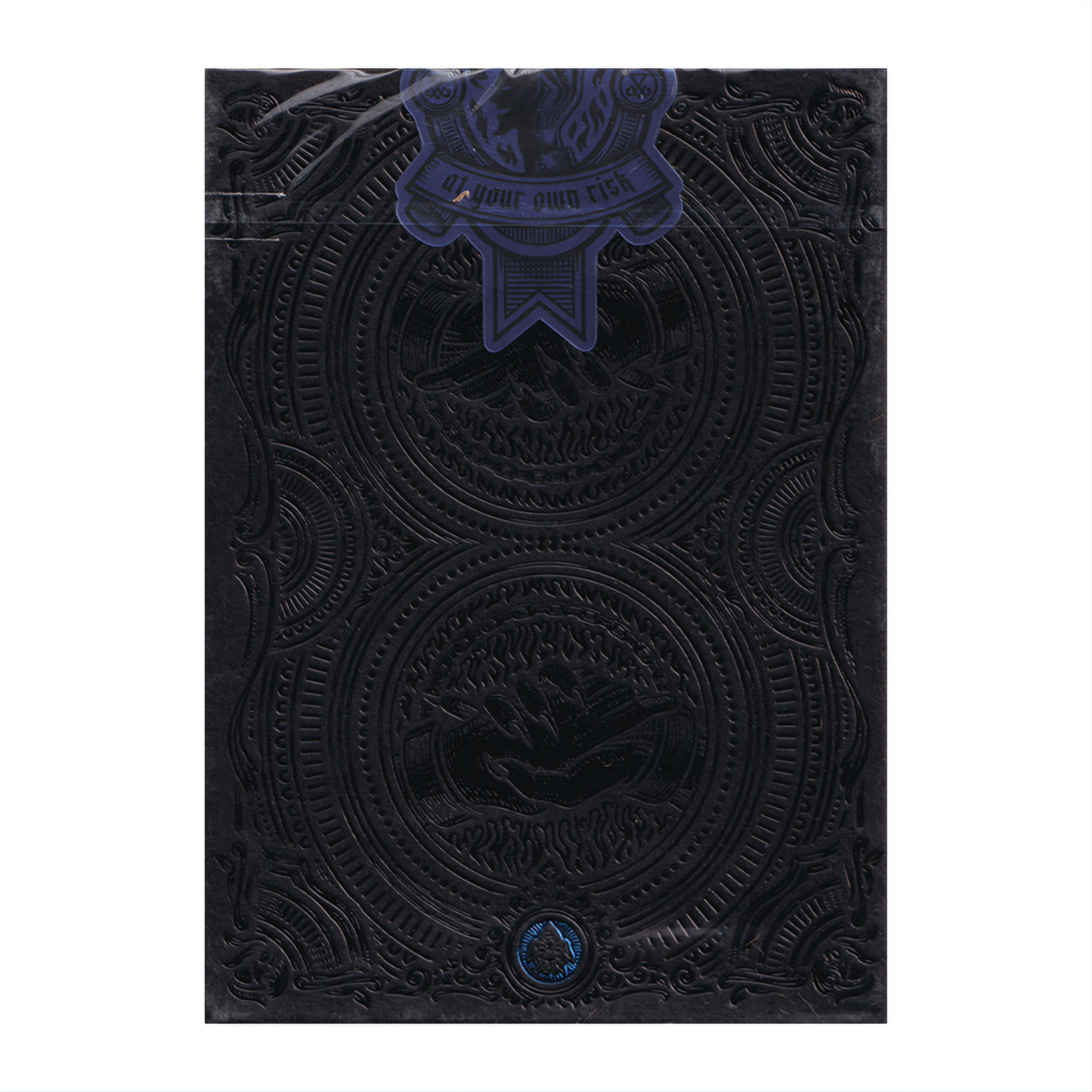 Deal with the Devil (Cobalt Blue) by Darkside Playing Cards Co. : Playing Cards, Poker, Magic, Cardistry,singapore