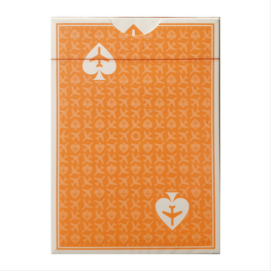 Lounge Edition in Hangar (Orange) by Jetsetter : Playing Cards ,Poker ,Magic ,Cardistry,singapore