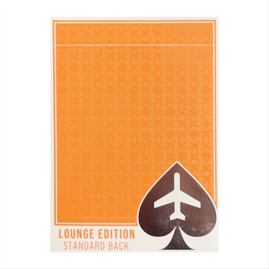 Lounge Edition in Hangar (Orange) by Jetsetter : Playing Cards ,Poker ,Magic ,Cardistry,singapore