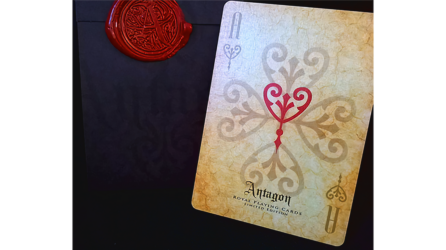 Limited Edition Antagon Royal (Red Seal) by SixtyFourPlayingCards , Playing Cards , Poker , Magic , Cardistry , Singapore