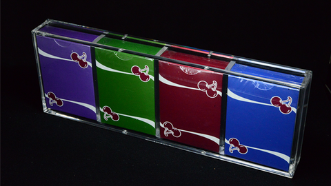 Carat X4 Crystal Case for Playing Cards , Poker , Magic , Cardistry, Singapore