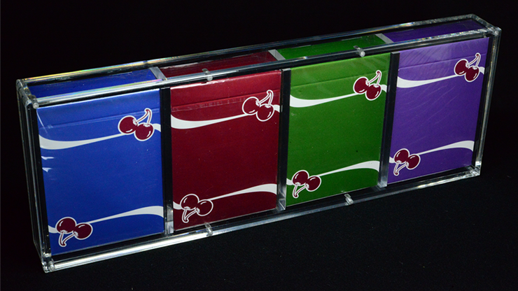 Carat X4 Crystal Case for Playing Cards , Poker , Magic , Cardistry, Singapore