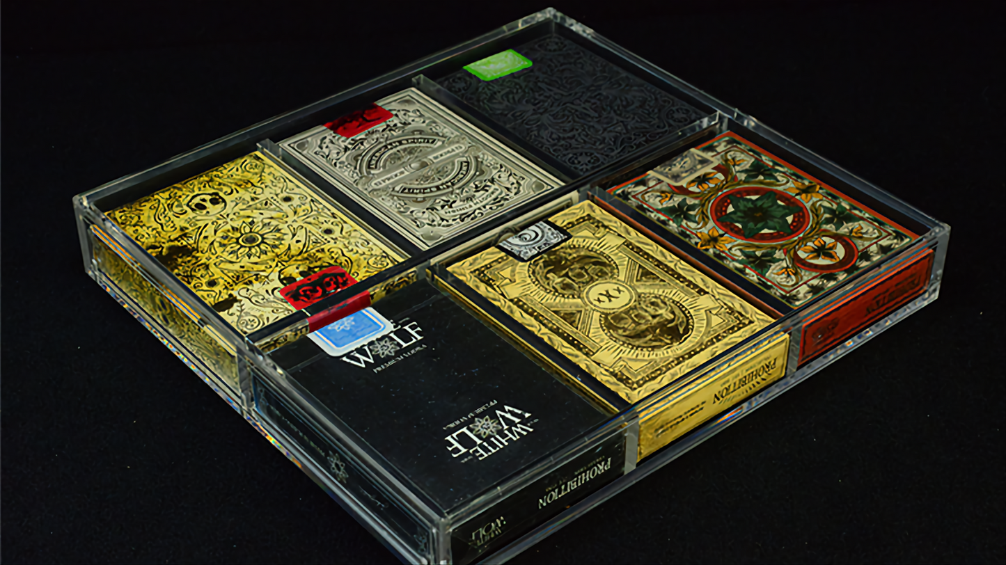 Carat x3x2 6 Deck Case by Carat Case Creations : Playing Cards, Poker, Magic, Cardistry, Singapore