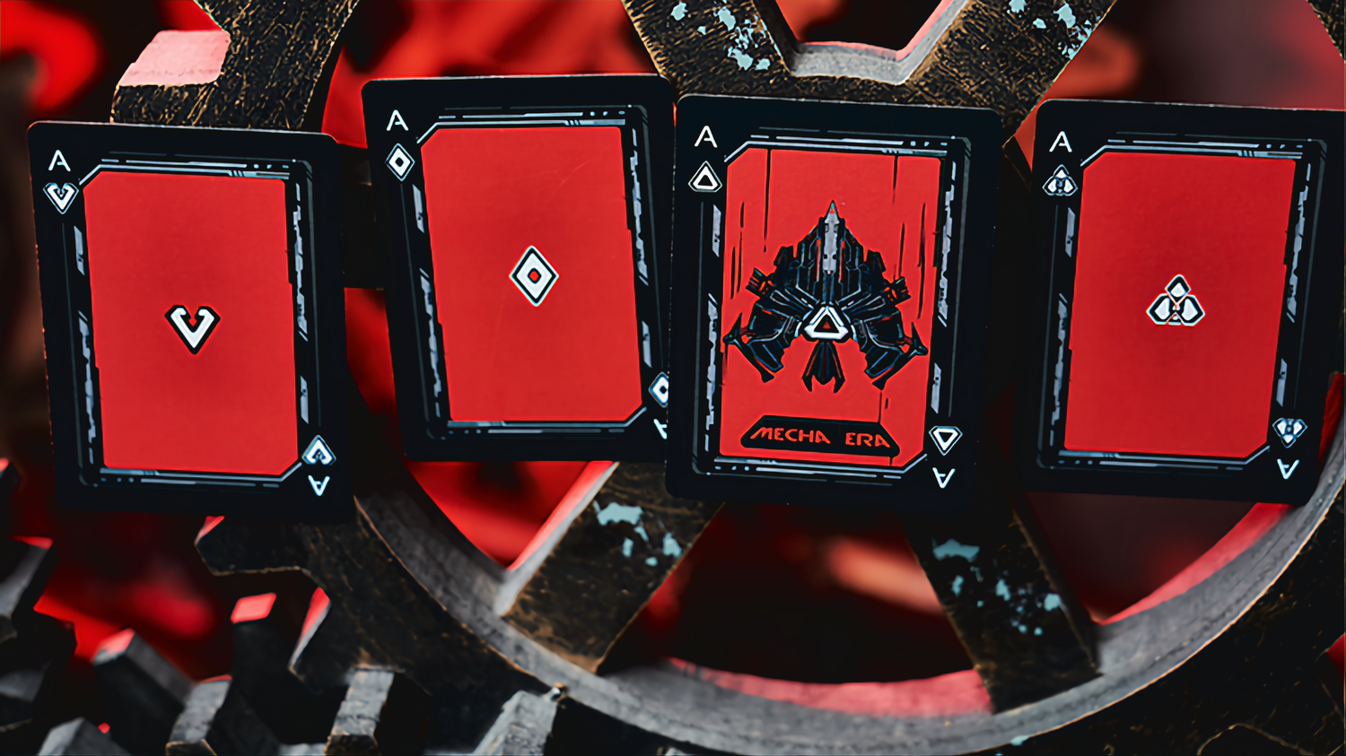 Bicycle Mecha Era by Bocopo , Playing Cards , Poker , Magic , Cardistry , Singapore