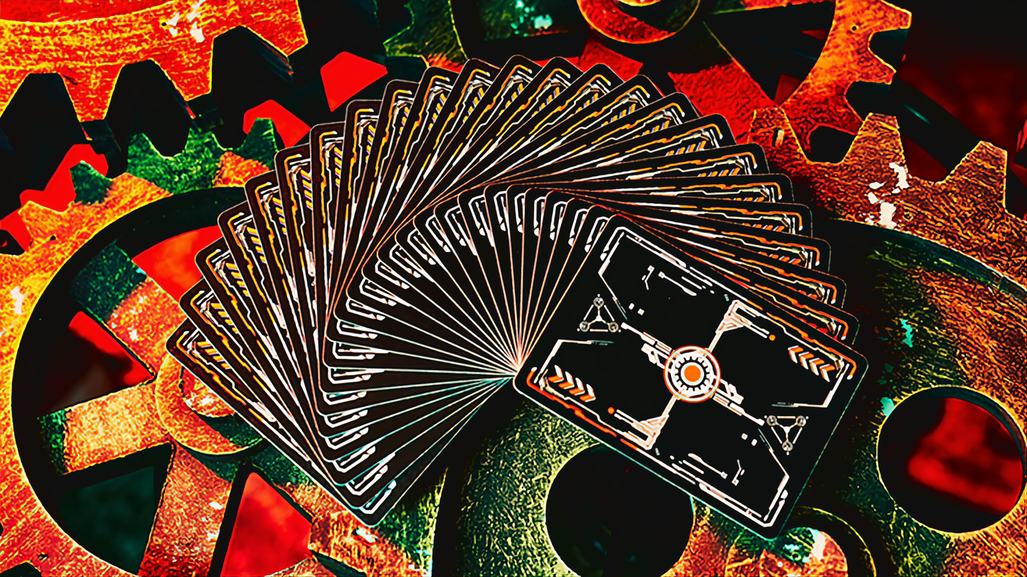 Bicycle Mecha Era by Bocopo , Playing Cards , Poker , Magic , Cardistry , Singapore