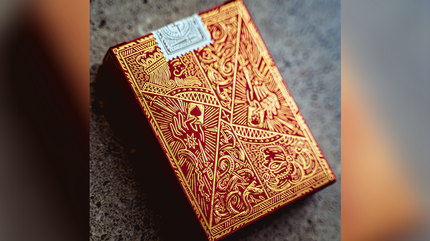 Blood Red Edition v3 by Joker and the Thief : Playing Cards ,Poker ,Magic ,Cardistry, Singapore