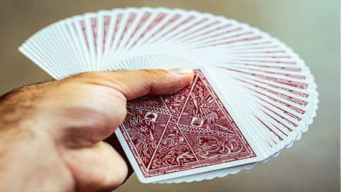 Blood Red Edition v3 by Joker and the Thief : Playing Cards ,Poker ,Magic ,Cardistry, Singapore