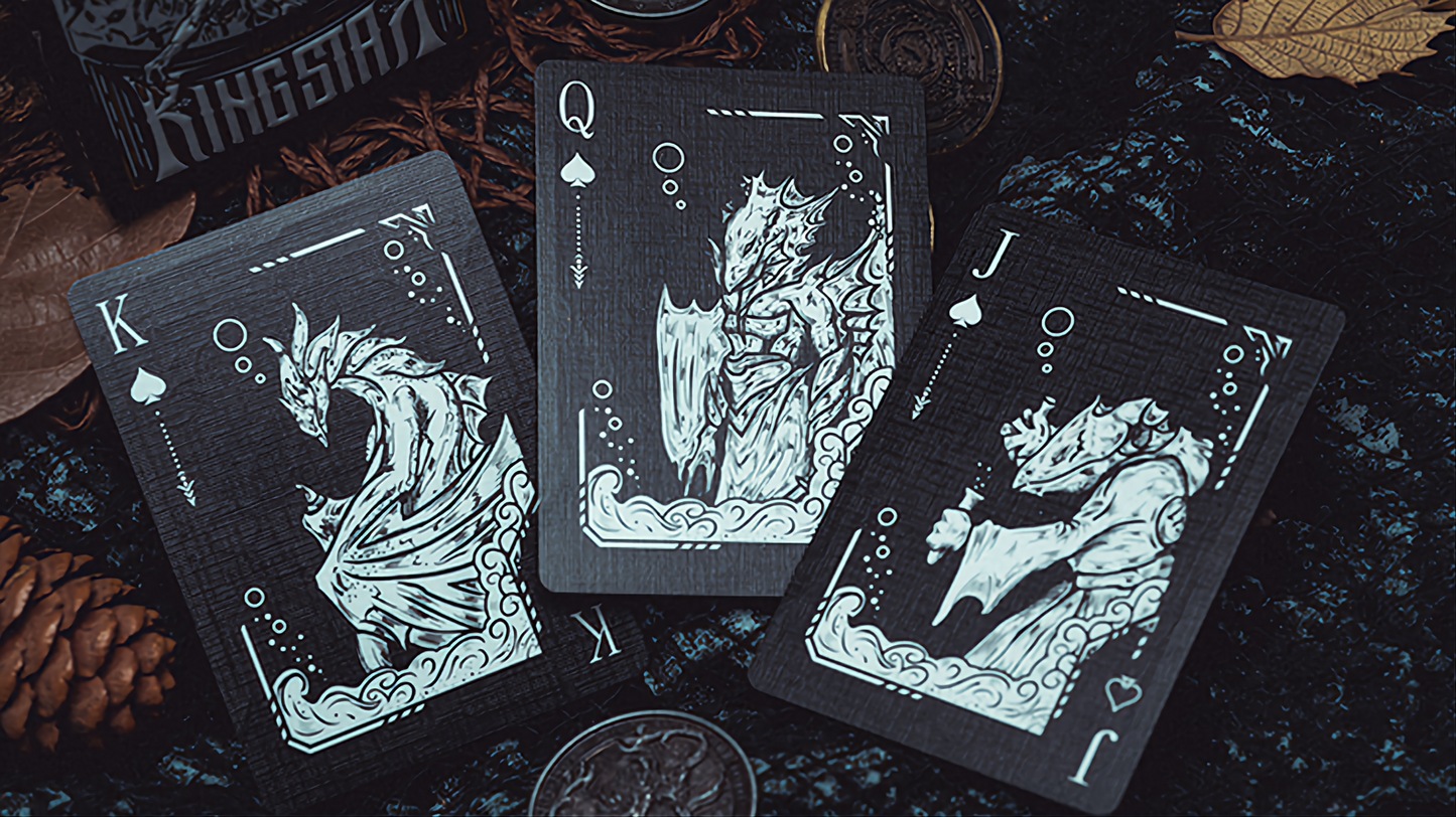 Words of Dragon Playing Cards