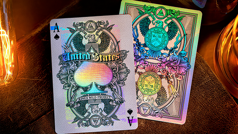 Holographic Legal Tender by Kings Wild Project : Playing Cards ,Poker ,Magic ,Cardistry, Singapore