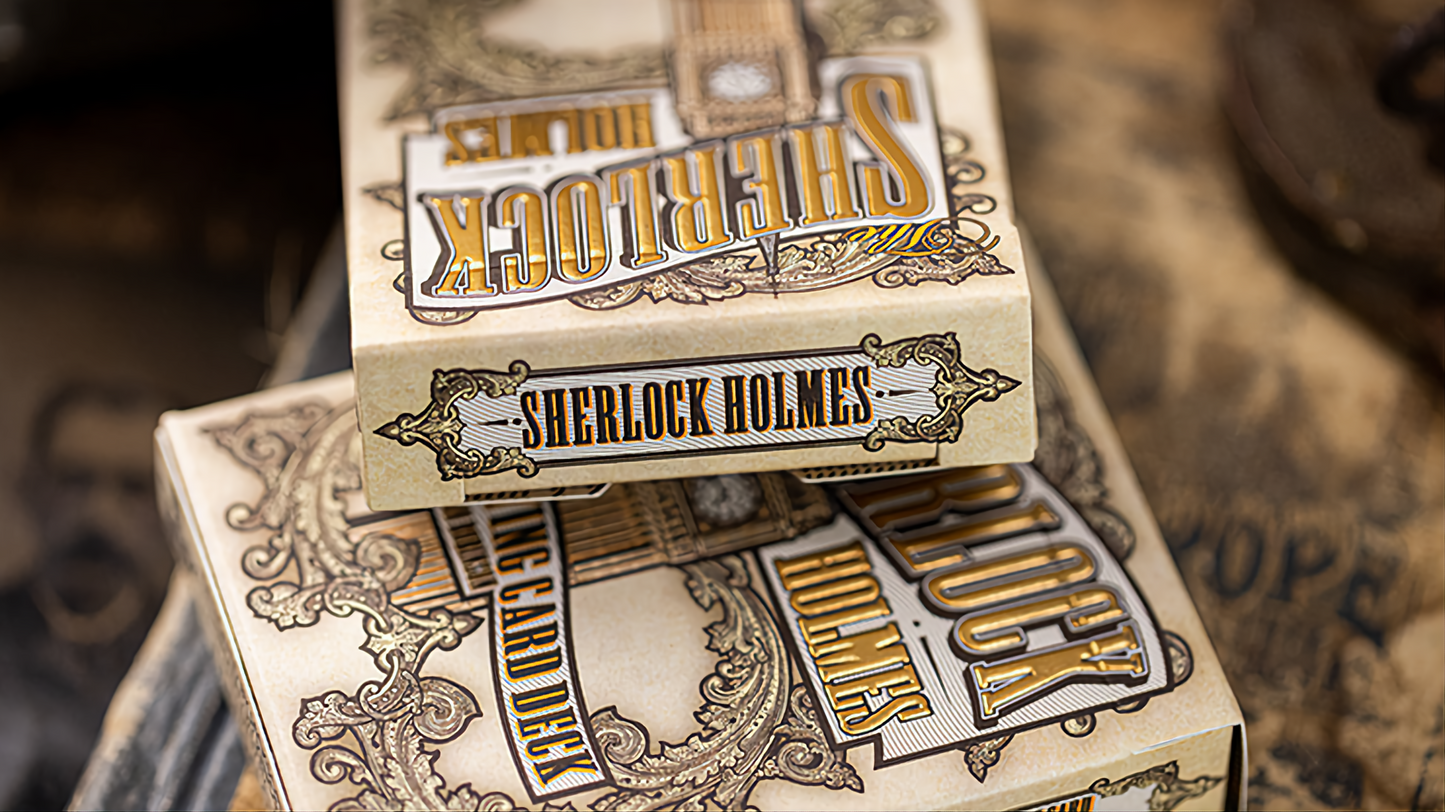 Sherlock Holmes v2 by Kings Wild Project : Playing Cards, Poker, Magic, Cardistry, Singapore