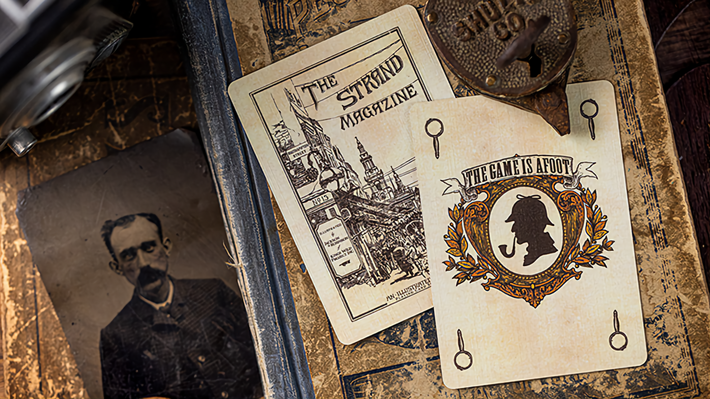 Sherlock Holmes v2 by Kings Wild Project : Playing Cards, Poker, Magic, Cardistry, Singapore