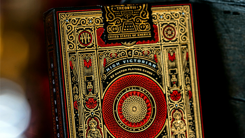 High Victorian (Red) by theory11 : Playing cards, Poker, Magic, Cardistry, Singapore