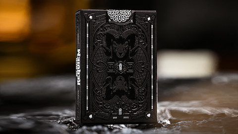 Black Requiem Playing Cards