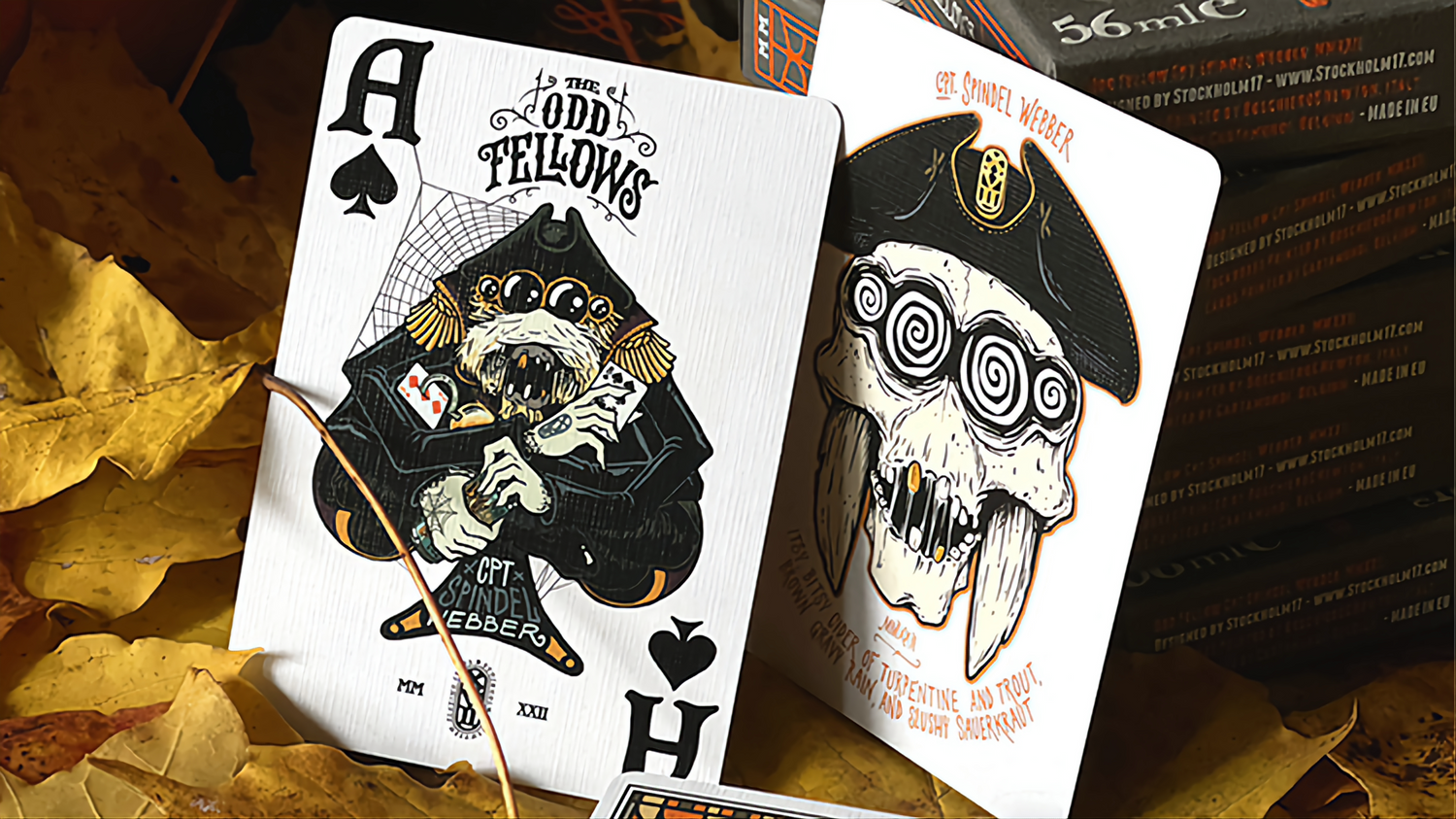 Odd Fellows (Cpt Spindel) by Stockholm 17 : Playing Cards, Poker, Magic, Cardistry, Singapore