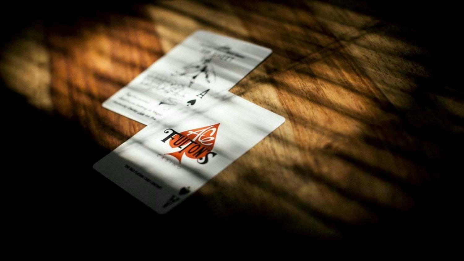 Ace Fulton's Casino, Vintage Back Orange by Dan & Dave : Playing Cards, Poker, Magic, Cardistry, Singapore