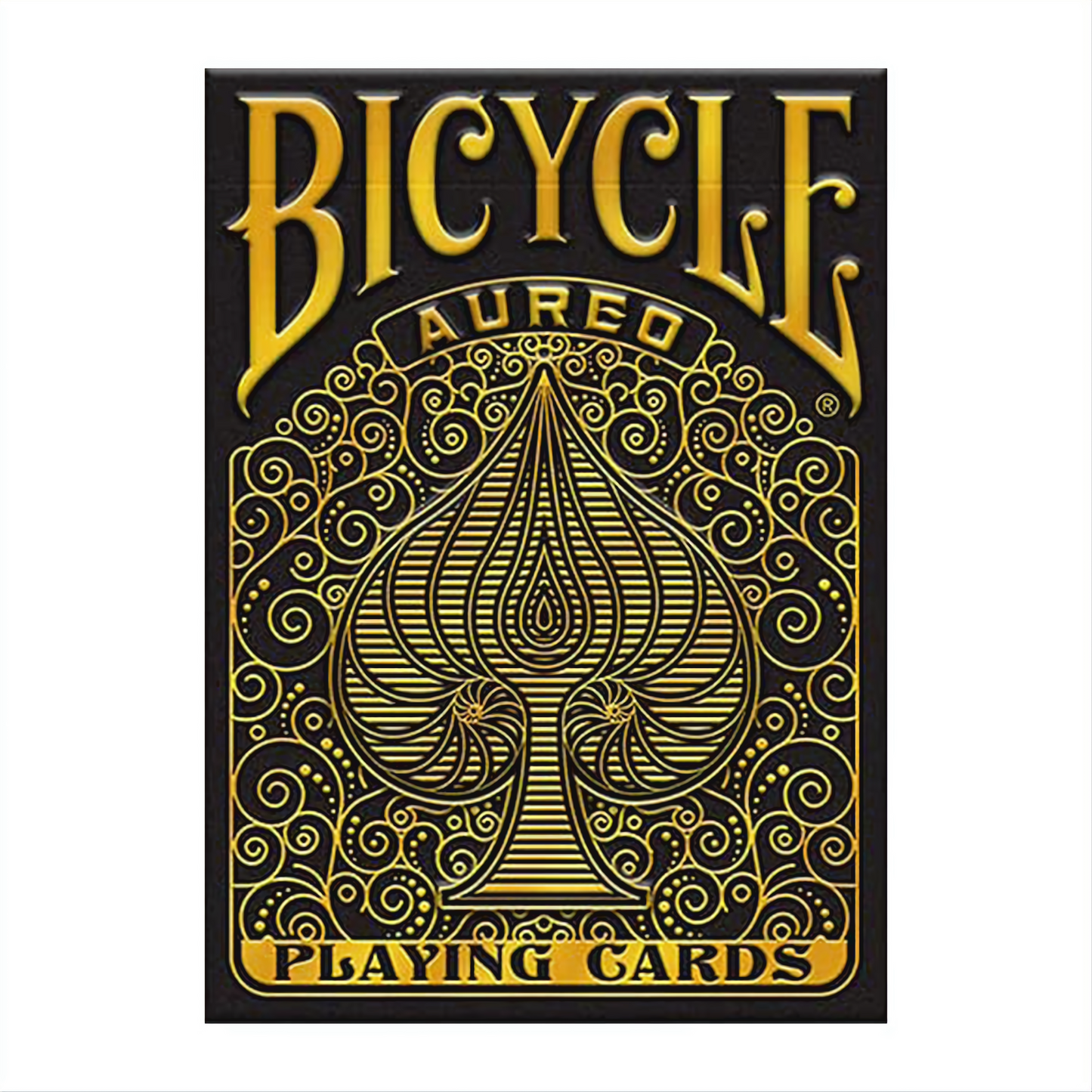 Bicycle Aureo Black Playing Cards, Poker, Magic, Cardistry, singapore