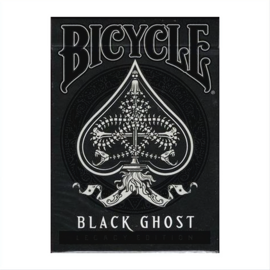 Black Ghost Legacy V2 by Ellusionist Playing Cards , Poker , Magic , Cardistry , Singapore