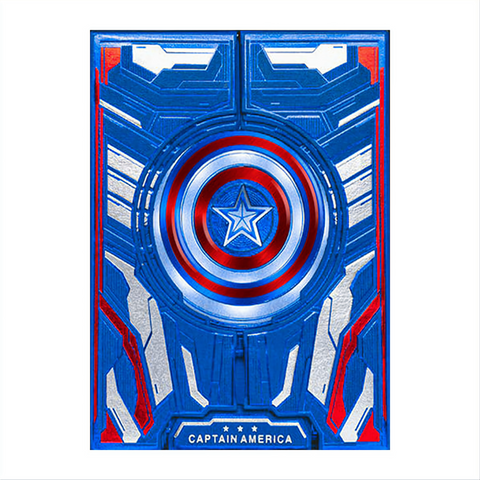 Captain America by Card Mafia : Playing cards, Poker, Magic, Cardistry, Singapore