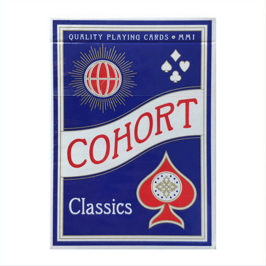 Blue Cohorts by Ellusionist : Marked Playing Cards , Poker , Magic , Cardistry , Singapore