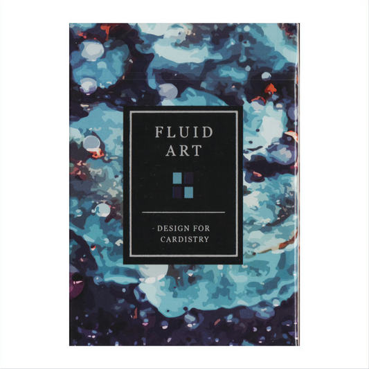 Fluid Art Blue (Cardistry Edition) by TCC : Playing Cards, Poker, Magic, Cardistry, Singapore