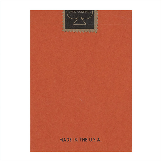 Ace Fulton's Casino, Vintage Back Orange by Dan & Dave : Playing Cards, Poker, Magic, Cardistry, Singapore