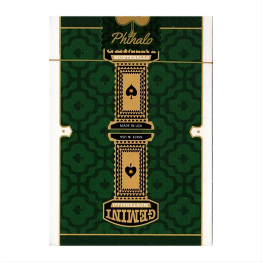 Gemini Casino Phthalo Green by Gemini : Playing Cards, Poker, Magic, Cardistry, Singapore