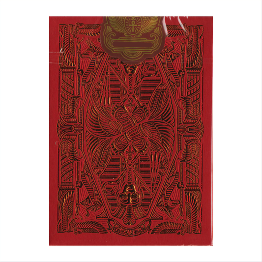 Gods of Egypt Red Ochre by Divine Playing Card : Playing Cards, Poker, Magic, Cardistry, Singapore