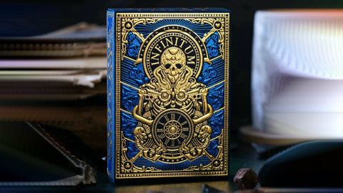 Infinitum (Royal Blue) by Elephant Playing Cards Co. : Playing Cards, Poker, Magic, Cardistry, Singapore