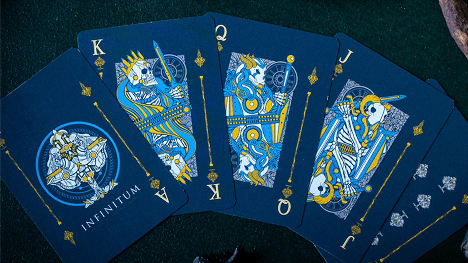 Infinitum (Royal Blue) by Elephant Playing Cards Co. : Playing Cards, Poker, Magic, Cardistry, Singapore