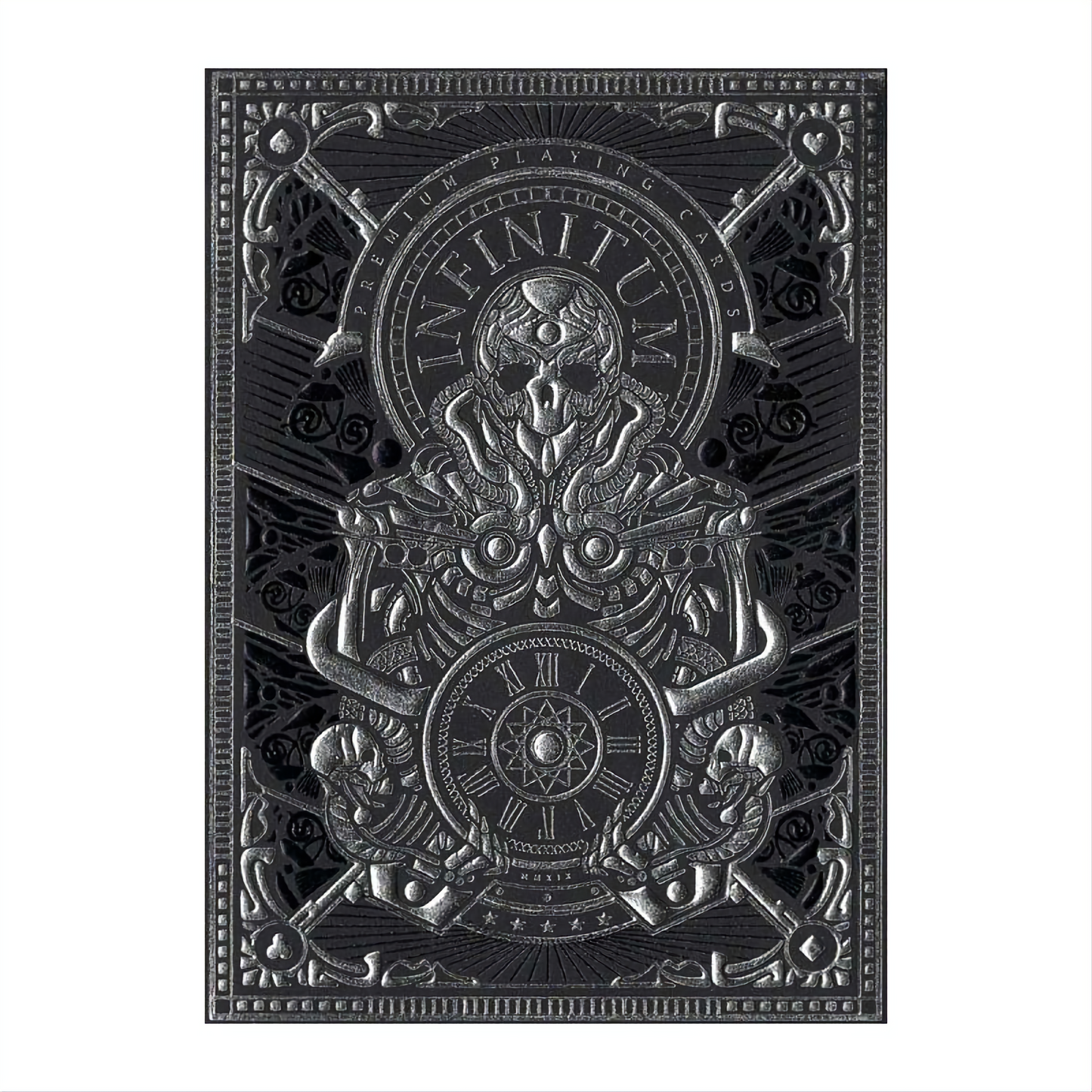 Infinitum (Midnight Black) by Elephant Playing Cards Co. : Playing Cards, Poker, Magic, Cardistry, Singapore