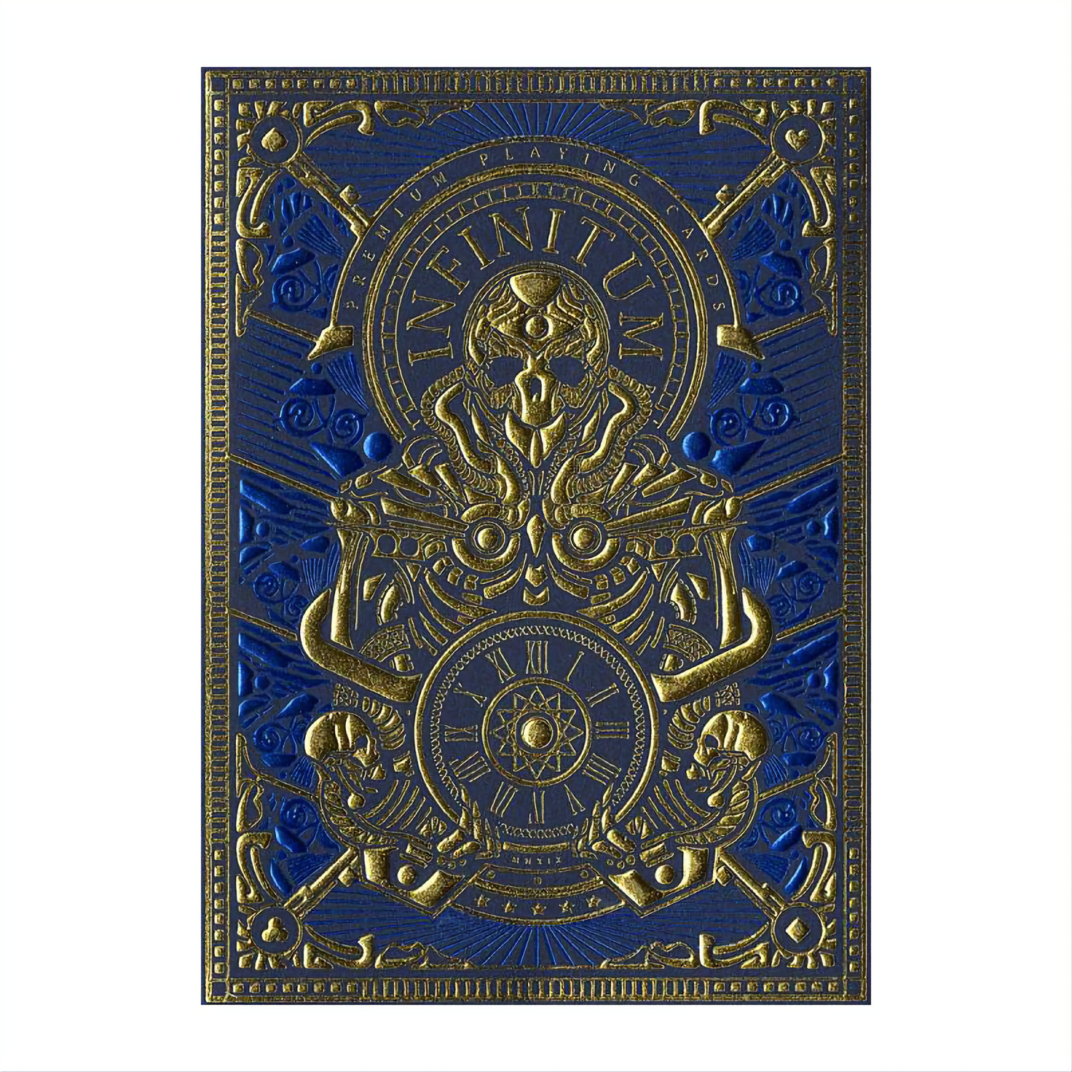 Infinitum (Royal Blue) by Elephant Playing Cards Co. : Playing Cards, Poker, Magic, Cardistry, Singapore