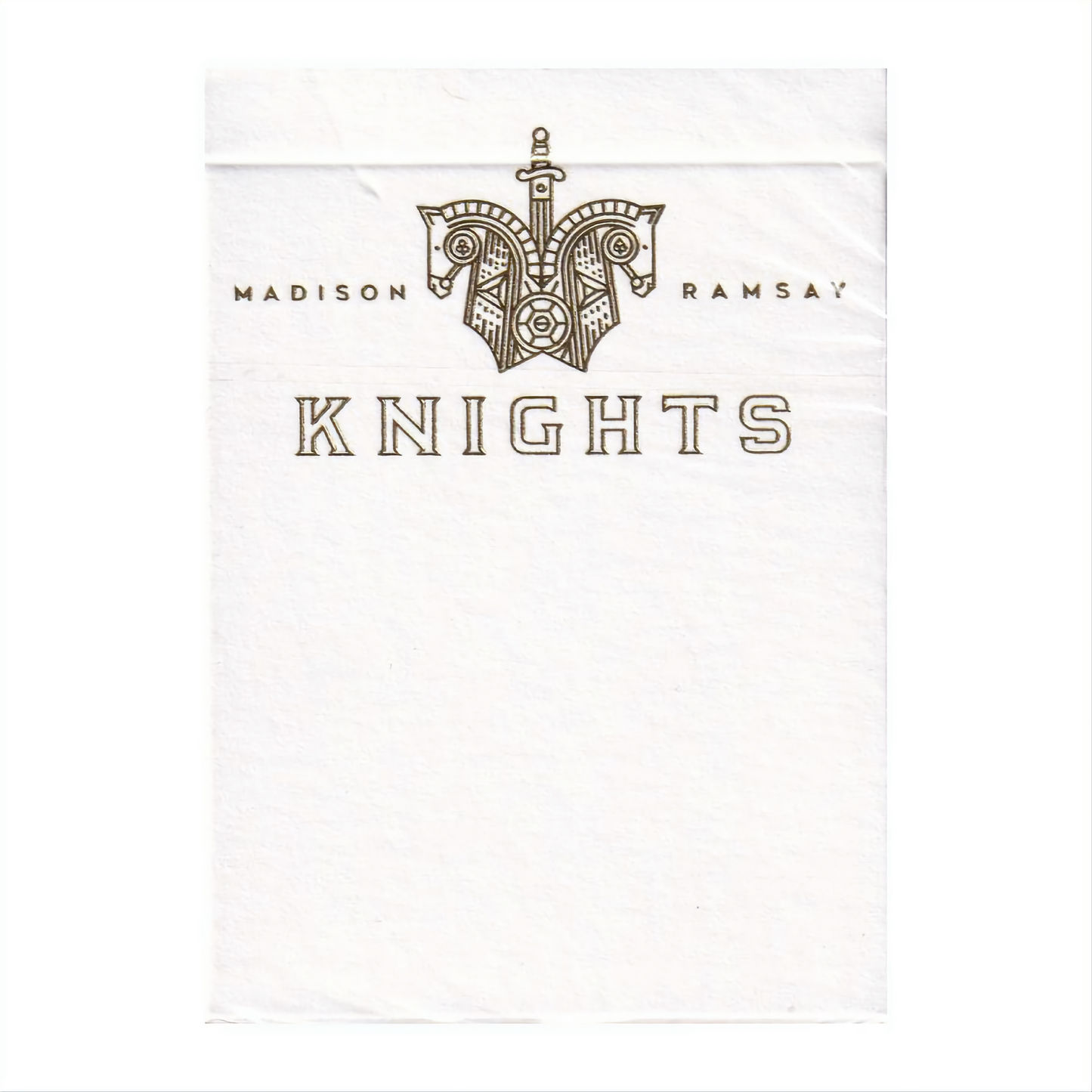 Knights v2 by Madison Ramsay : Playing Cards, Poker, Magic, Cardistry, Singapore