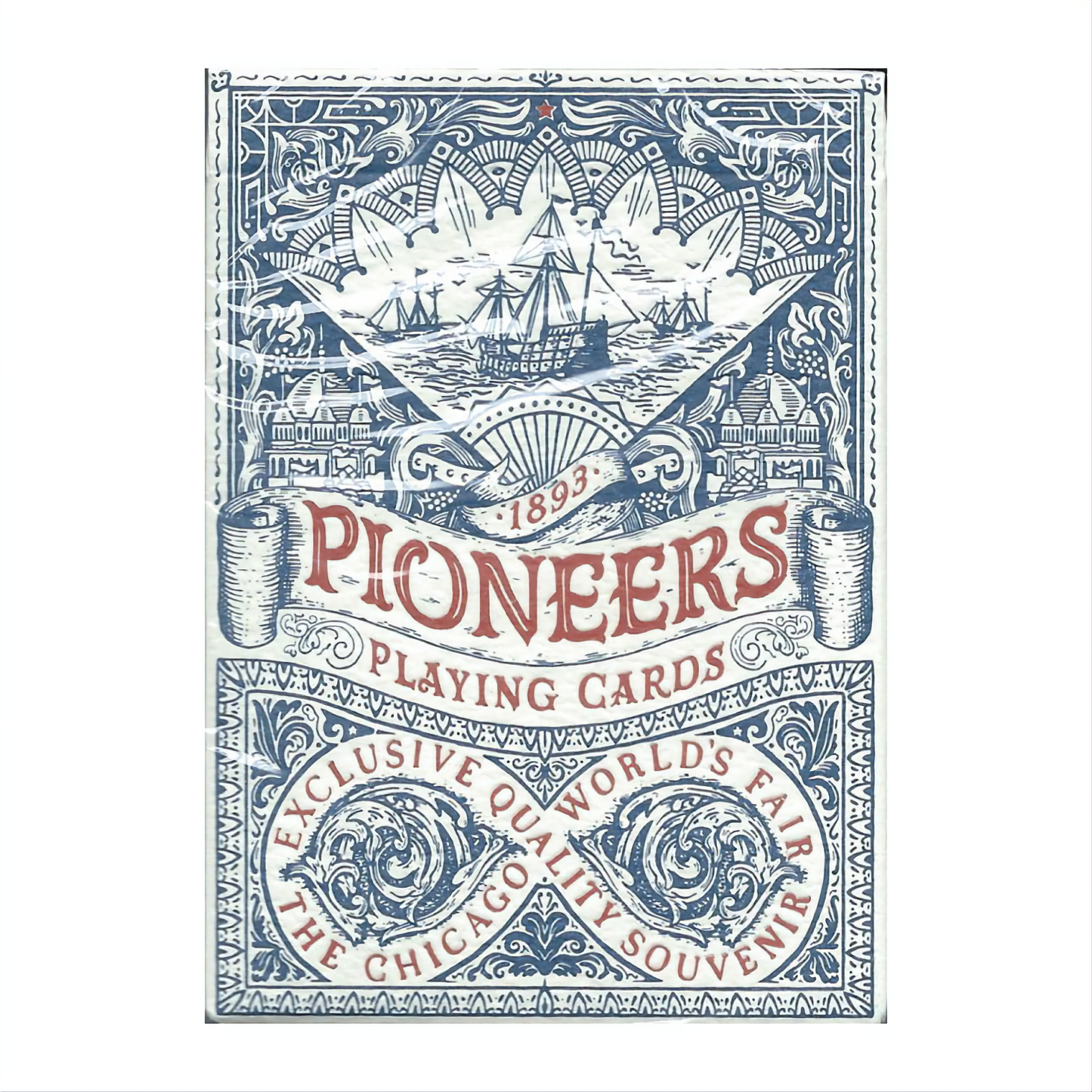 Blue Pioneers Playing Card (Marked) by Ellusionist : Playing Cards ,Poker ,Magic ,Cardistry, Singapore