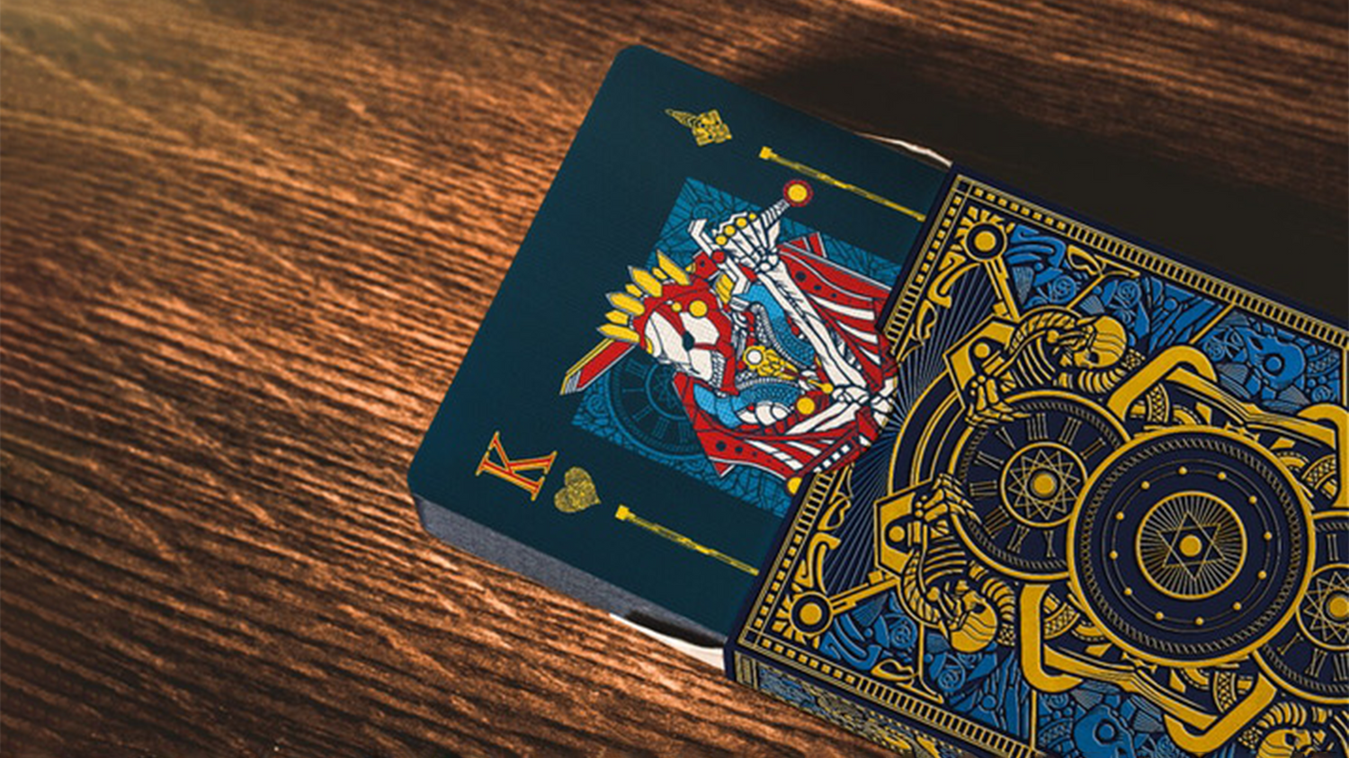 Infinitum (Royal Blue) by Elephant Playing Cards Co. : Playing Cards, Poker, Magic, Cardistry, Singapore