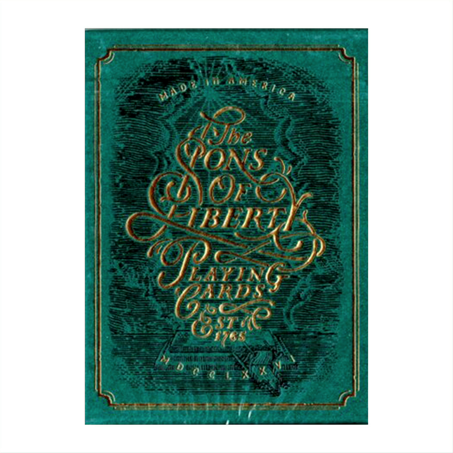 Sons of Liberty (Green) by Art of Play : Playing Cards, Poker, Magic, Cardistry, Singapore