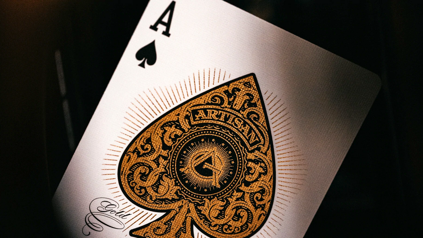 Artisan Gold by theory11 : Playing Cards, Poker, Magic, Cardistry, Singapore