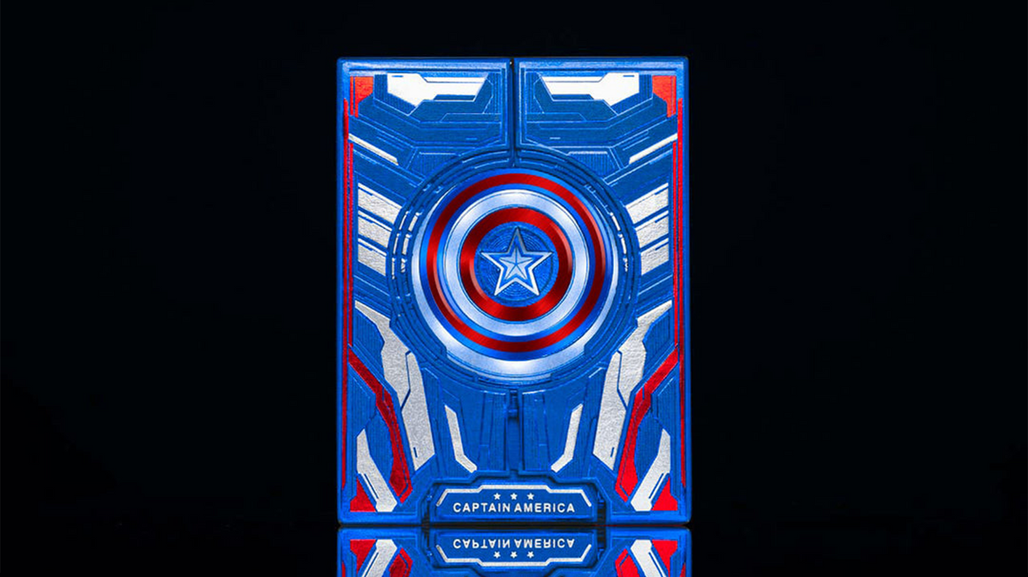 Captain America by Card Mafia : Playing cards, Poker, Magic, Cardistry, Singapore